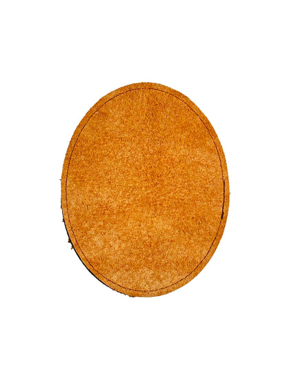 DUAL-SIDED Oval Shammy Leather Towel